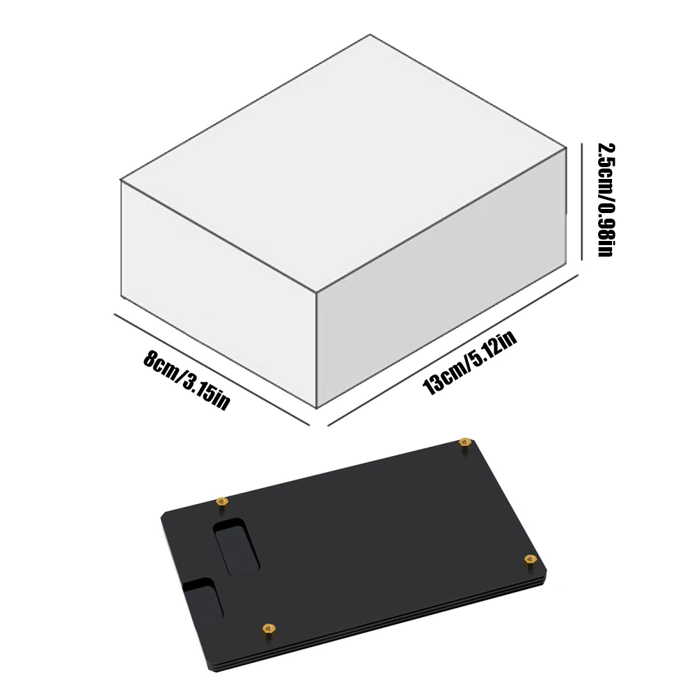 PH44-C00LER NVME M.2 MKEY SSD RAID Expansion Card Heatsink Aluminum Disk Transfer Card Cooler Tool Motherboard External Radiator