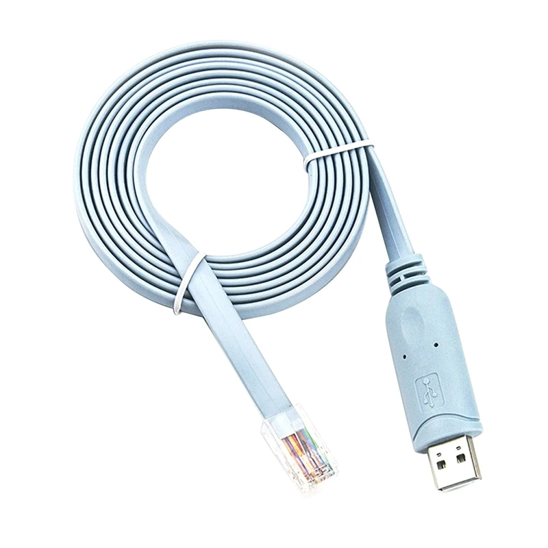 

MOOL 1,8 M FTDI чип USB к RJ45 USB к RS232 последовательный к RJ45 CAT5 кабель адаптера консоли
