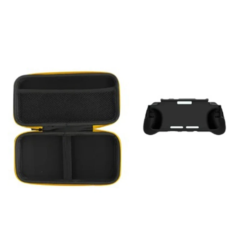 Custodia Nera Impugnatura Nera Per Retroid Pocket 3 Plus Lettore Di Giochi Portatile Retroid Pocket 3.5 Borsa Per Il Trasporto Mini Parti Di Ricambio
