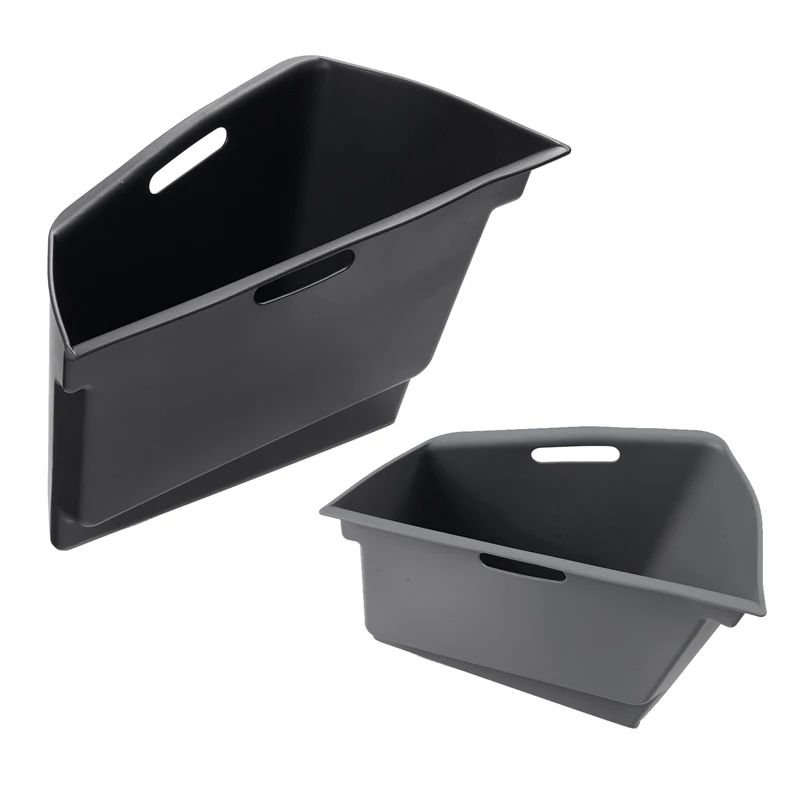 

For Tesla Model S 2022 2023 Interior Rear Trunk Storage Organizer Box Tray Silicone Waterproof Models Protector