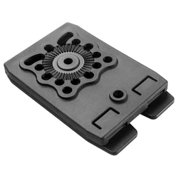 Tactical Polymer Clip Attachment for Holster and Accessory Mount (Black)