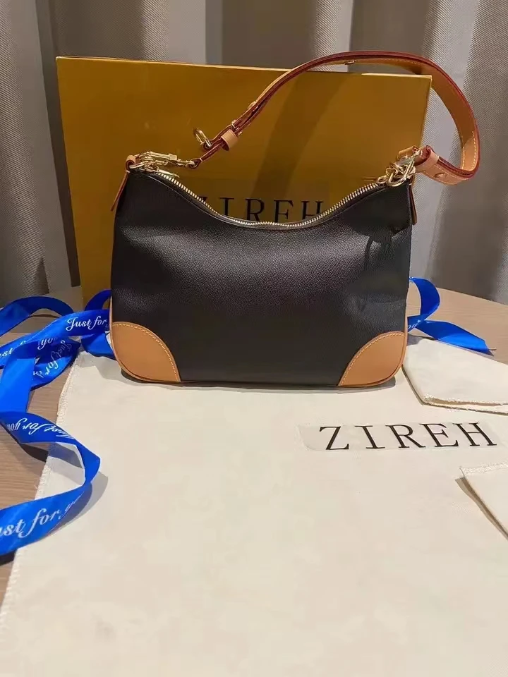 

Black Shoulder Bag 2023 Women's Fashion Baldauren Versatile Handbag PU