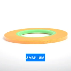 Ultra Fine Masking Tape for Precision Coating & DIY Projects - 18m Length (1pc 3mm)