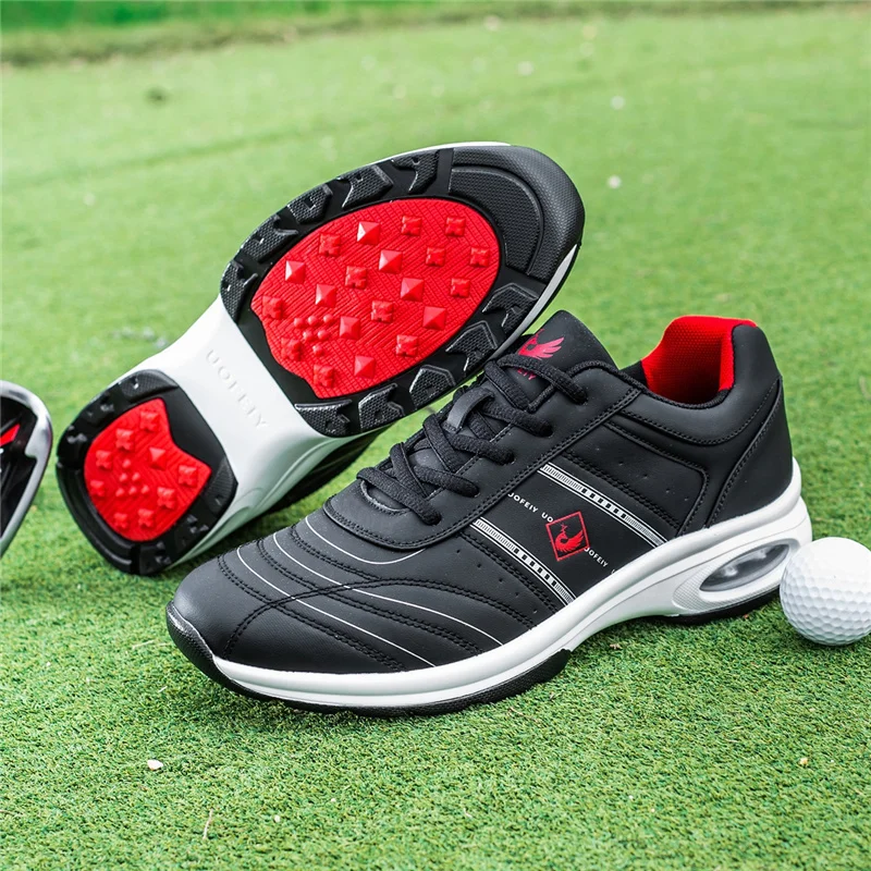 OIMKOI Men Golf Shoes Casual Breathable Waterproof Non-slip Golf Outdoor Training Shoes 4
