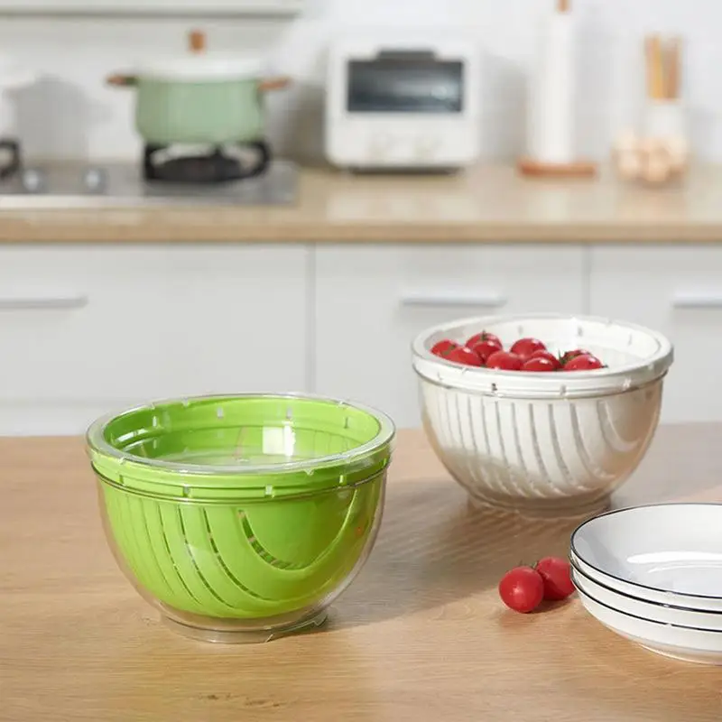 Salad Cutting Bowl Set