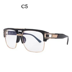 Vintage - Inspired Classic Luxury Sunglasses with Mirrored Lenses (As Picture)