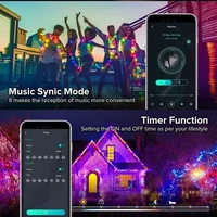 Smart LED Fairy Lights RGB Wire String Lights App Remote Control USB Powered Music Sync for Weddings Outdoor Parties Home Decor - Image 5