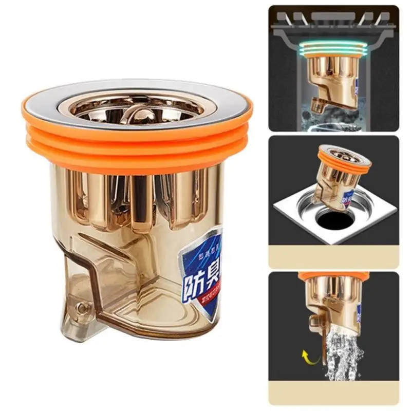 Magnetic Self-Closing Odor Insect Proof Floor Drain Core Diameter32-44mm Anti Odor Water Backflow Shower Drain Cover Hair Filter floor drain deodorant floor drain core shower drain cover drain filter floor drain filter drain strainer shower drain floor drain