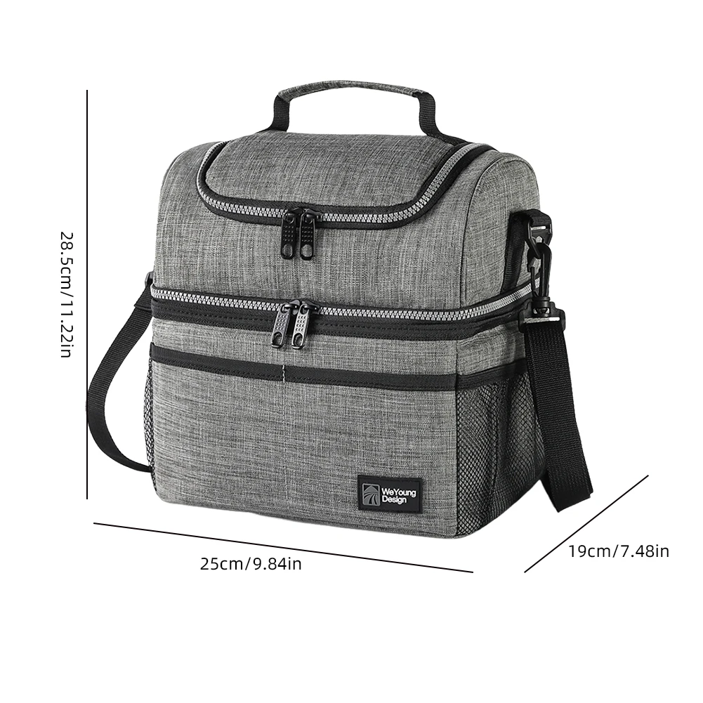 Portable Insulated Thermal Lunch Bag