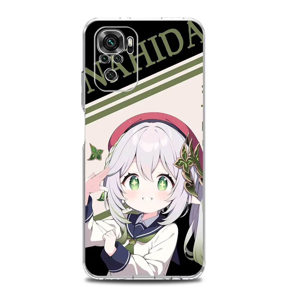Genshin Impact Nahida Clear TPU Phone Case