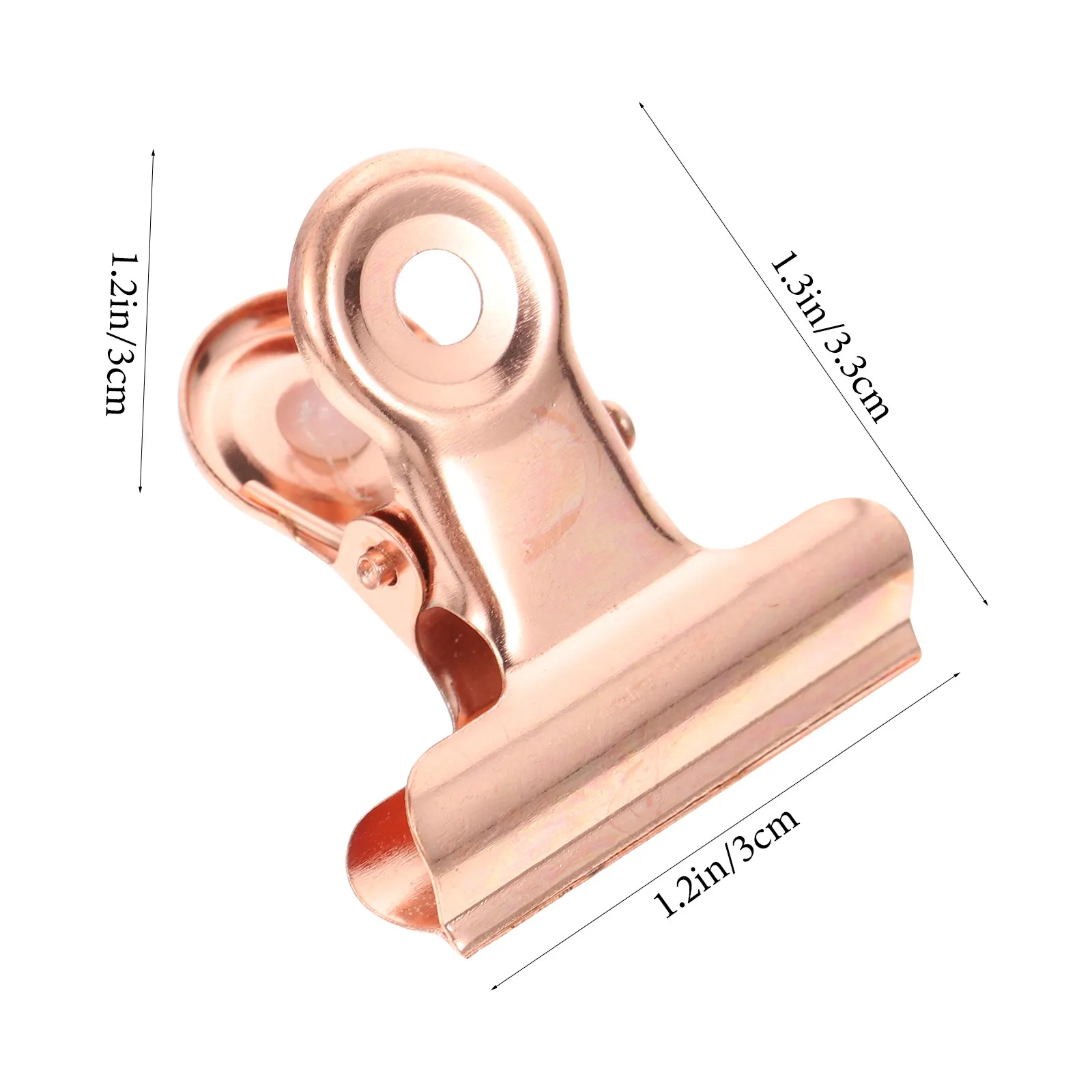 1세트 헤비듀티 금속 종이 클립, 헤더핀, 바인더 클립, 문서 정리, 영수증, 돈 파일 등을 위한 장 사무용품