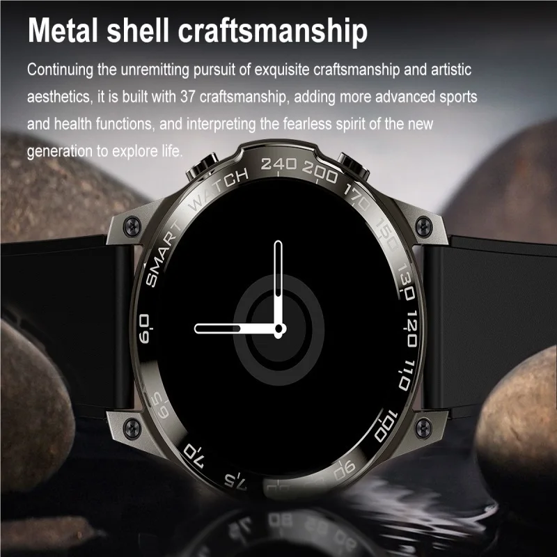 DM50 Men&s Smartwatch 1.43 Inch Large Screen Long Lasting Multi-compatible Waterproof Bluetooth Call Multi-sport Mod