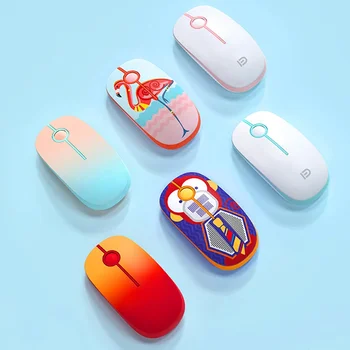 무소음 무선 마우스 USB 컴퓨터 마우스, 인체공학적 광학 마우스, PC 게이머 컴퓨터 노트북용 매직 마우스
