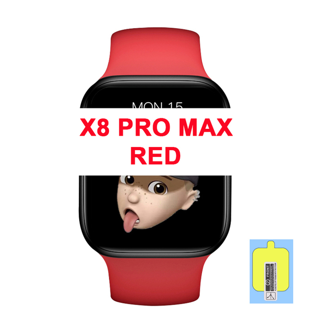 4Pcs 6Pcs Wholesale X8 Pro Max Smart Watch Men Women Fitness Tracker Sports Smartwatch Bluetooth Call Wristwatch