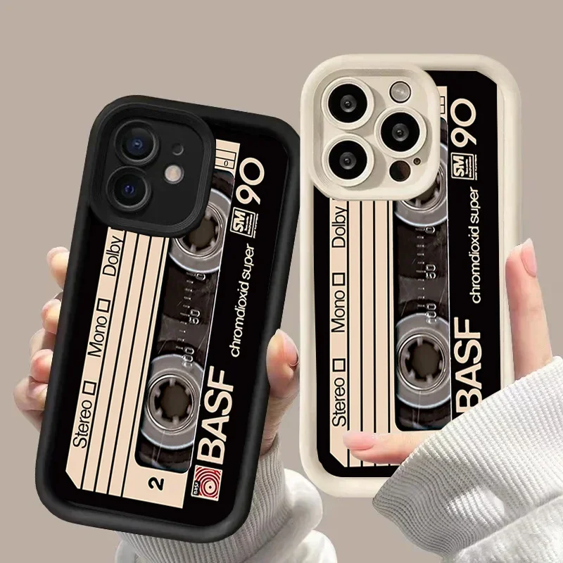 Vintage Cassette Tape Design Case