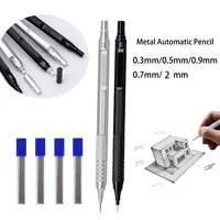 JOMPENS Metal Mechanical Pencil 0.7/0.9/0.3mm Refill Low Center of Gravity Lead Automatic Pencil Art Painting Writing Stationery 1