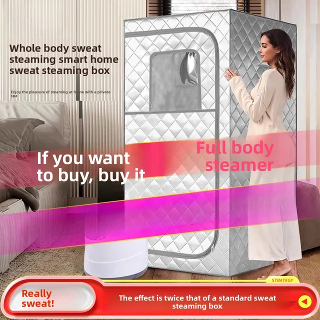 ห้องซาวน่า/อบไอน้ำแบบพกพาพร้อมฟังก์ชั่นดีท็อกซ์ทั่วร่างกาย ห้องซาวน่า 1