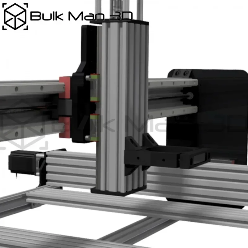 3D QueenBee PRO CNC Mechanical Kit Linear Rail Upgraded Tingle Tension System Screw Driven 4 Axis Engraver