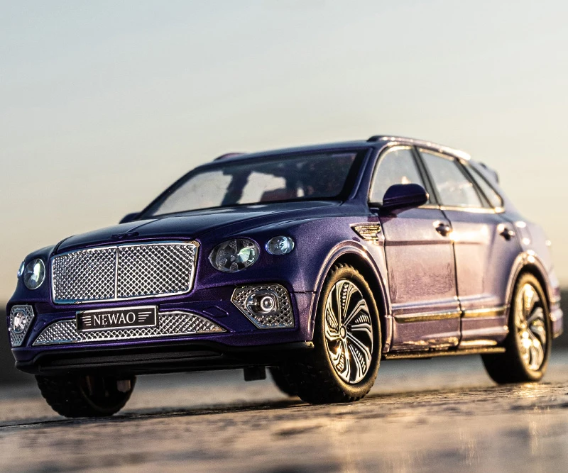 1:24 Bentley Bentayga SUV Alloy Luxy Car Model Metal Vehicles