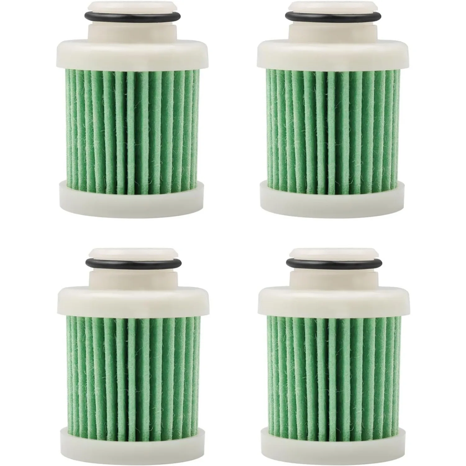 6D8-WS24A-00 4 Pcs Fuel Filter Element for Yamaha F30 F40 F50 F60 F70F75 F90 F115 LF115 T50 T60 4 Stroke Outboard 6D8-24563-00