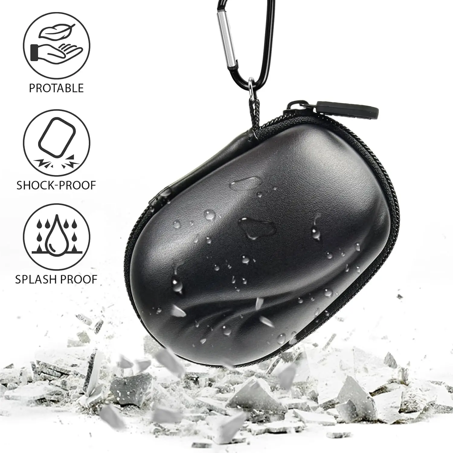 Hard Case Compatible with Logitech MX Anywhere 3S/ Anywhere 3/ 2S/ 2 Compact Mouse USB C Mouse Storage Box storage box