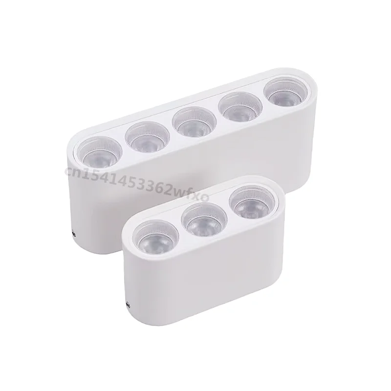 Dimmable surface mounted LED downlight spotlight 6W 12W sky light COB line light AC110-220V living room kitchen interior lighting