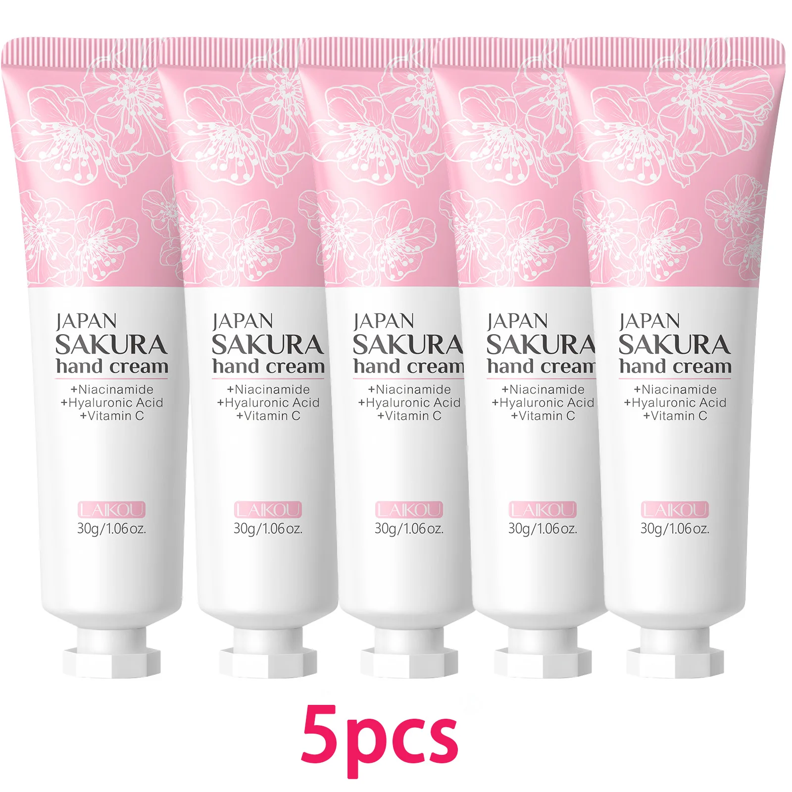 LAIKOU Sakura Hand Cream Whitening Wrinkle Removal Anti-crack