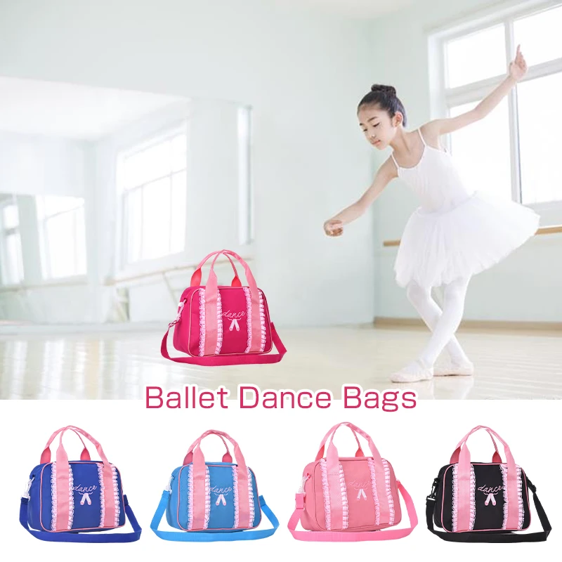 

Балетные танцевальные сумки для женщин и девочек, спортивный Танцевальный пакет, танцевальный рюкзак, бочки, балетные костюмы, обувь, платье, сумочка
