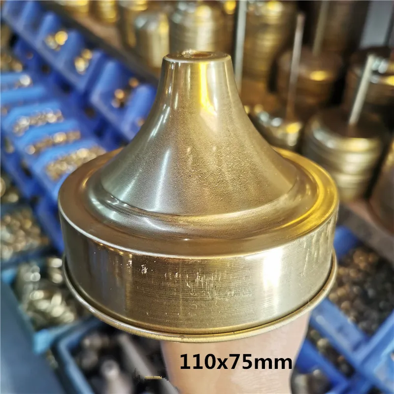황동 처리되지 않은 반제품 부품 전등갓 클로 램프 베이스 플레이트 라이트 커버 구리 액세서리의 맞춤형 가공