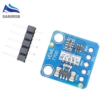 SAMIROB VEML7700 Sensore di luce ambientale 120k Lux Scheda sensore di misurazione della luce 3.3V 5V I2C IIC Interfaccia per Arduino Raspberry Pi