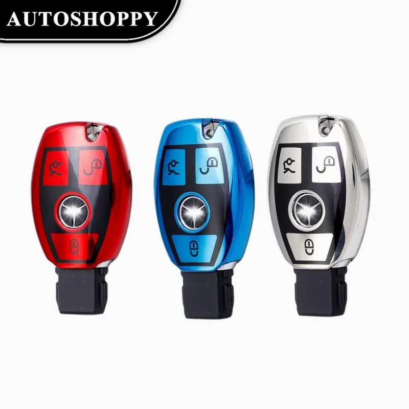 

2/3 Buttons For Mercedes Benz A C E S G Class GLA CLA GLK GLC CLS W204 W463 W176 W251 W205 New TPU Car Remote Key Case Cover