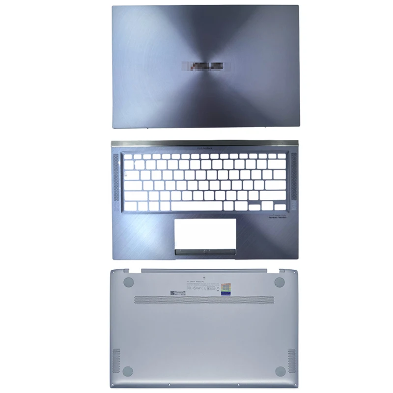 

Новинка, задняя крышка для ноутбука ASUS ZenBook 14 BX431 UM431D RM431D UX431F UM431DA, подставка для рук, верхняя крышка, нижняя, верхняя, задняя крышка A B C