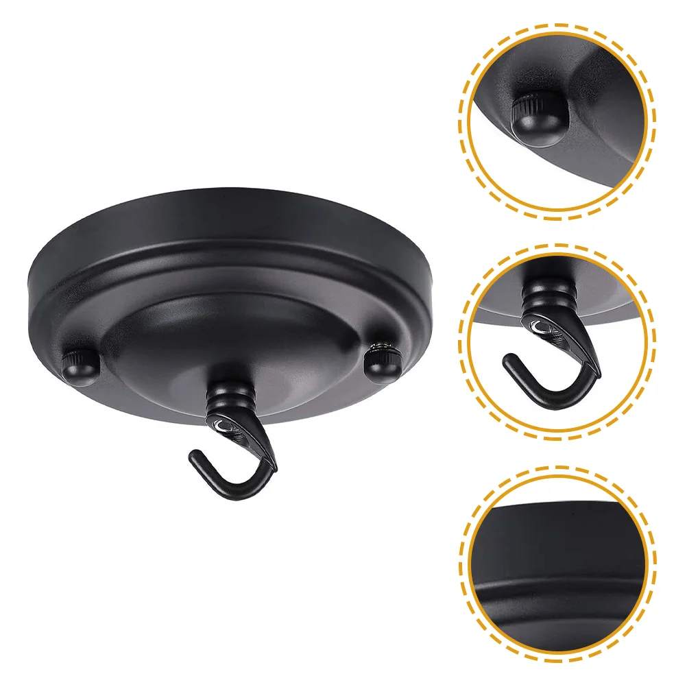 Ceiling Hooks Light Hook Swing Plate Kit Canopy Hanging Pendant Kits