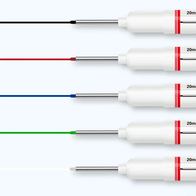 Permanent Markers 20mm Deep Hole 6Pcs/Set