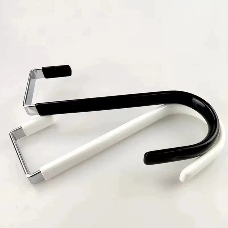 1-5PCS 미끄럼 방지 도어 걸이 후크 거실 욕실 침실 주방에서 옷, 수건, 모자, 코트를 걸기 위한 고무 정리 걸이 후크