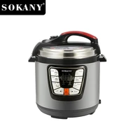 Multi-function Electric Pressure Cooker, High Power Fast Cooking, Uniform Heating, 6L Large Capacity, Non-stick Pan Lining 1