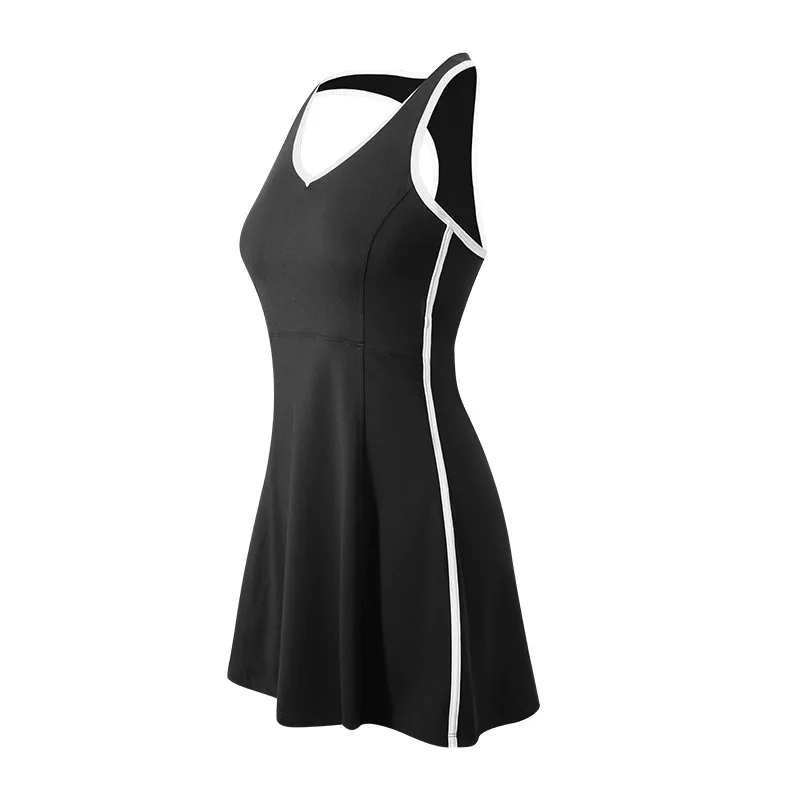 Women's Sleeveless pickleball Clothing Slim Fit and Quick-Drying with Chest Pad Fitness Tennis pickleball Dress Suit Apparels