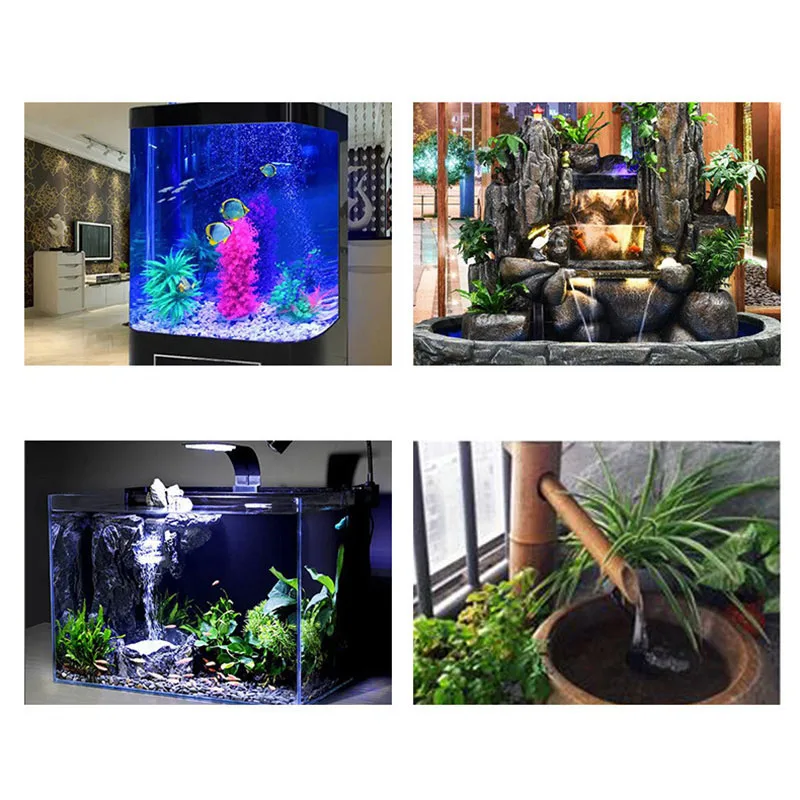 Description Picture 4 of itemAC 220V EU US Plug 2.5W 5w 10w Submersible Water Pump Aquarium Fountain Pump Air Fish Pond Pool Tank Water Pump k
