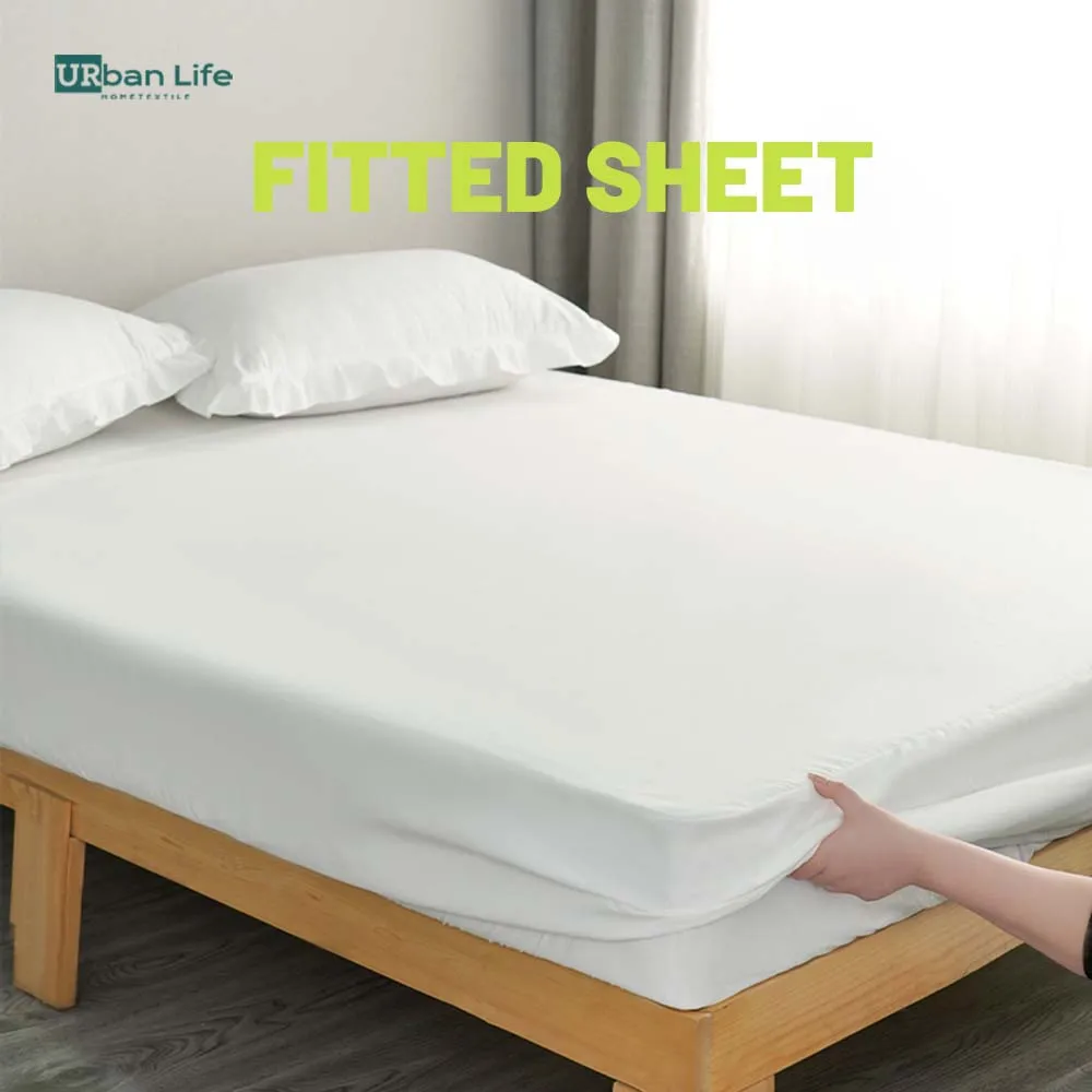Fitted Sheet with Elastic Bands Bed Cover Non Slip Adjustable Mattress