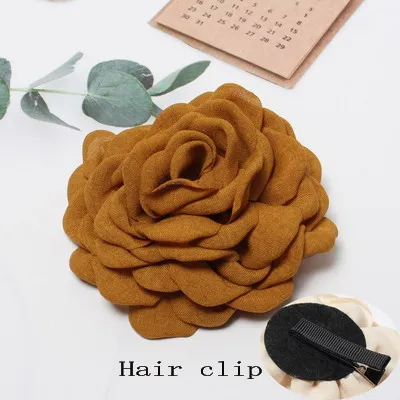 yellow hair clip