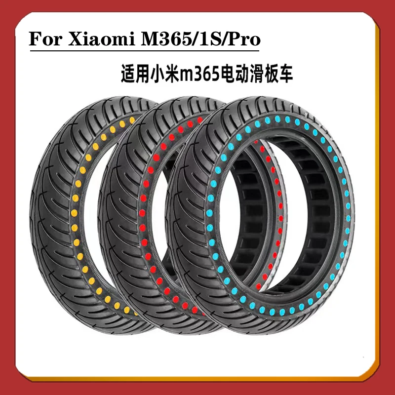 8,5 Inch Color TireFor Xiaomi Electric Scooter Solid Tire M365 Pro 1S