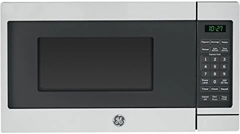 

Microwave Oven | 0.7 Cubic Feet Capacity, 700 Watts | Kitchen Essentials for the Countertop or Dorm Room | Stainless Steel Drew