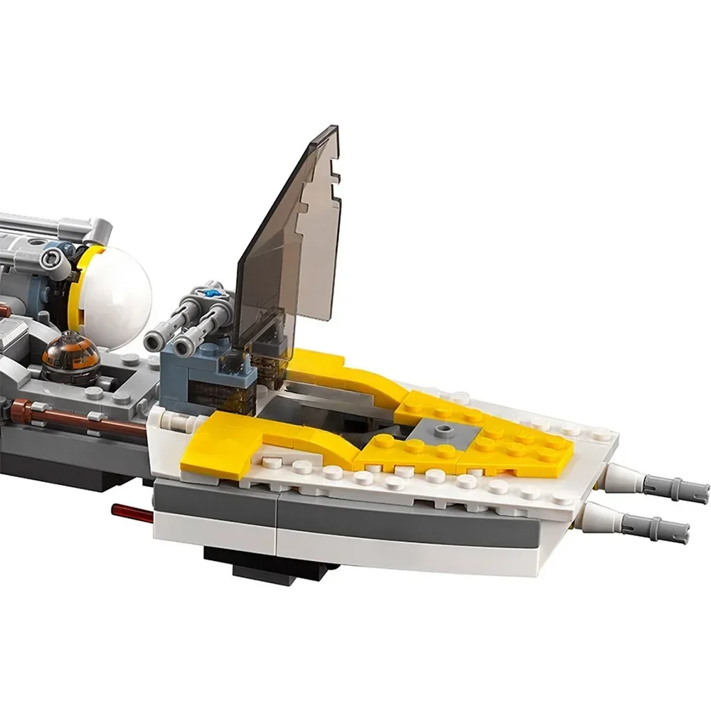 Interstellar Series Y-Wing Fighter Building Blocks Set Compatible Lego 75172 Fighter Models Brick Toys Kids Birthday Gift