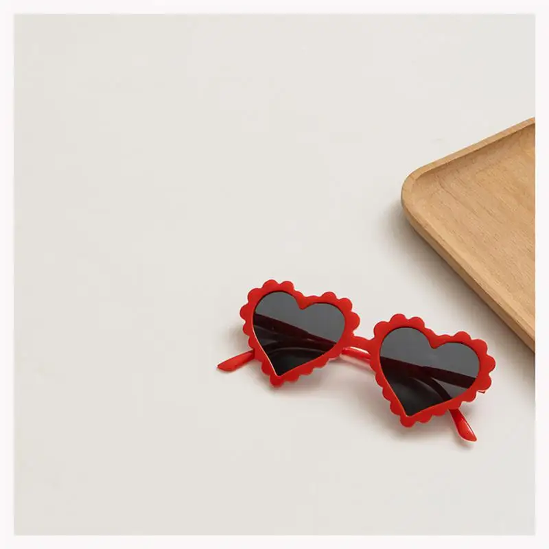 Fashion Sunglasses Kids Sunglasses Children Sunglasses Party Sunglasses Cosplay Sunglasses Children's Sunglasses Boys Heart Shape Cartoon Sunshade Glasses