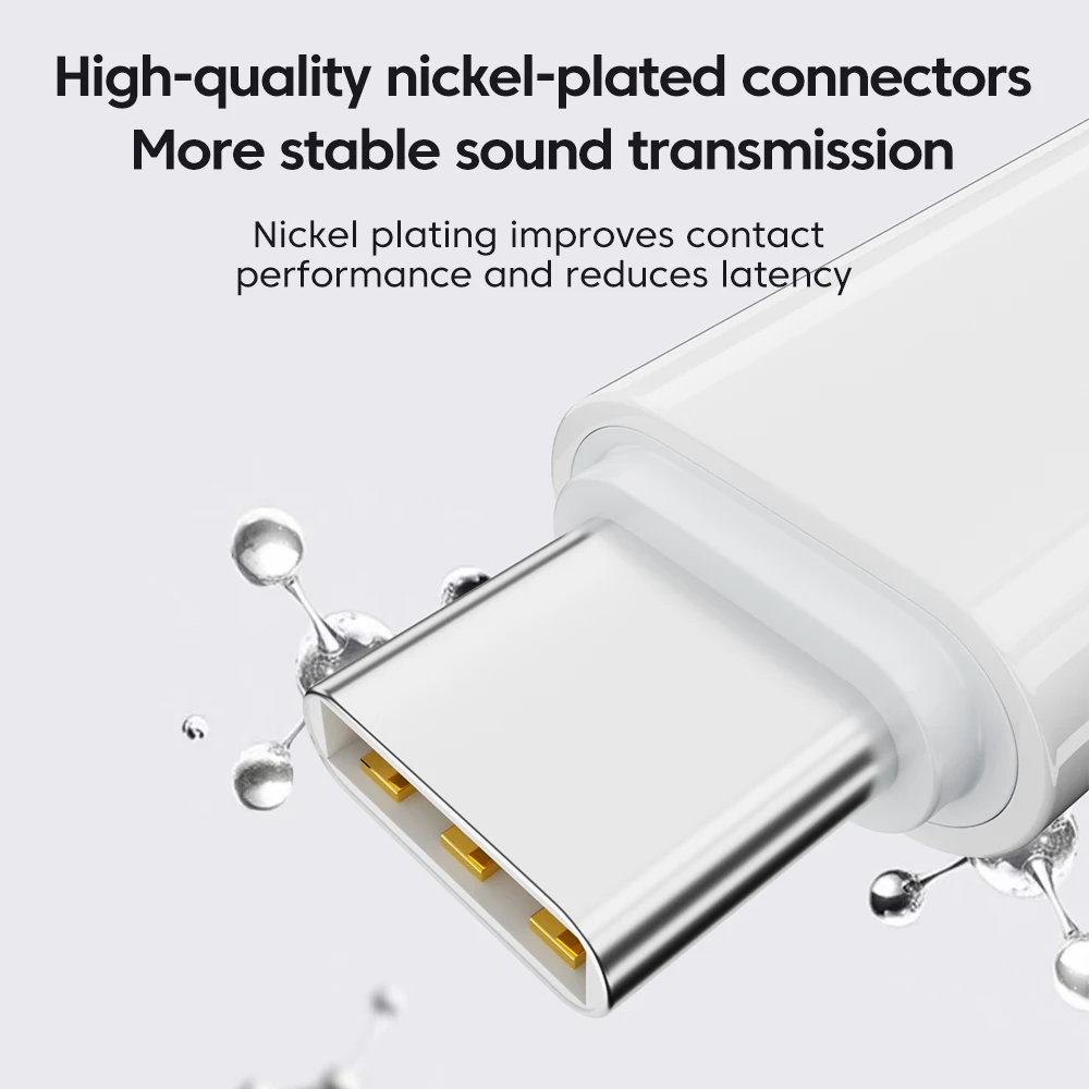 USB-C to Lightning Earphone Audio Adapter