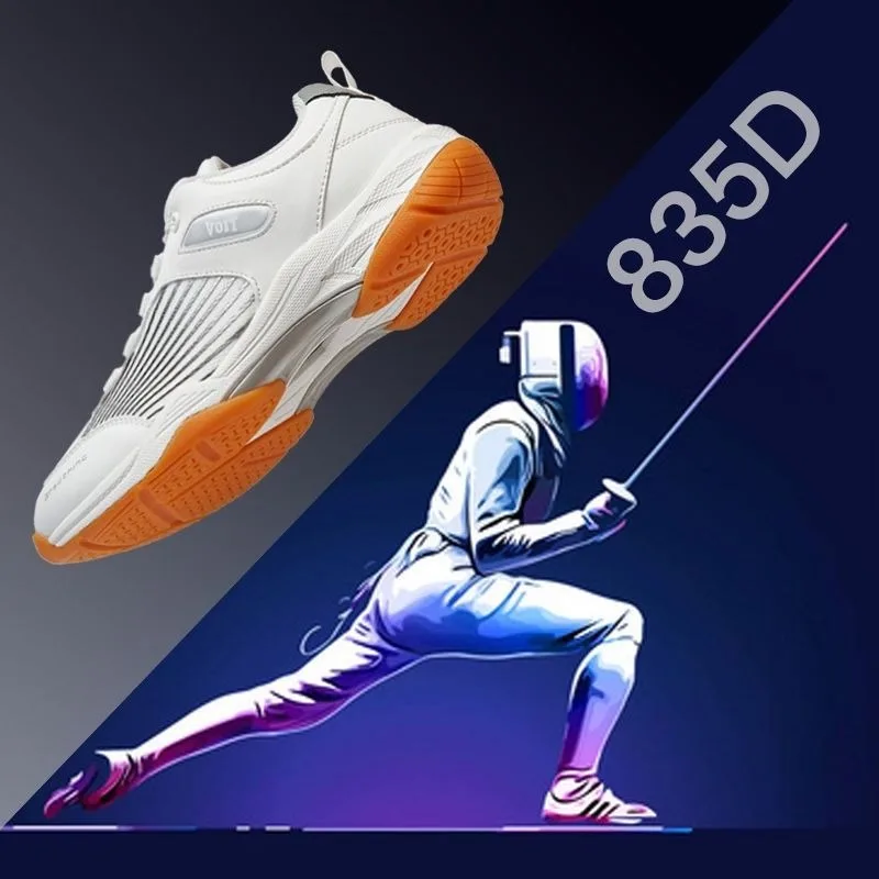 Men's and Women's Tennis Shoes Non-slip Sports Shoes Wear-resistant Table Tennis Lightweight Breathable Badminton Shoe