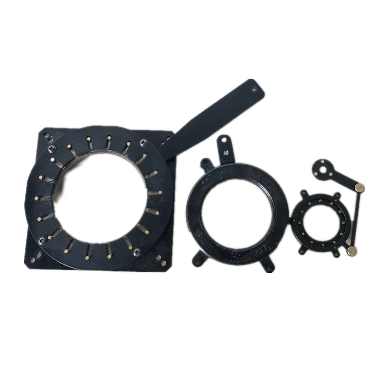

Manual adjustable aperture suit for LED tracking lights spotlight Imaging spot leaf Iris mounts Beam Stage lighting gobo holders