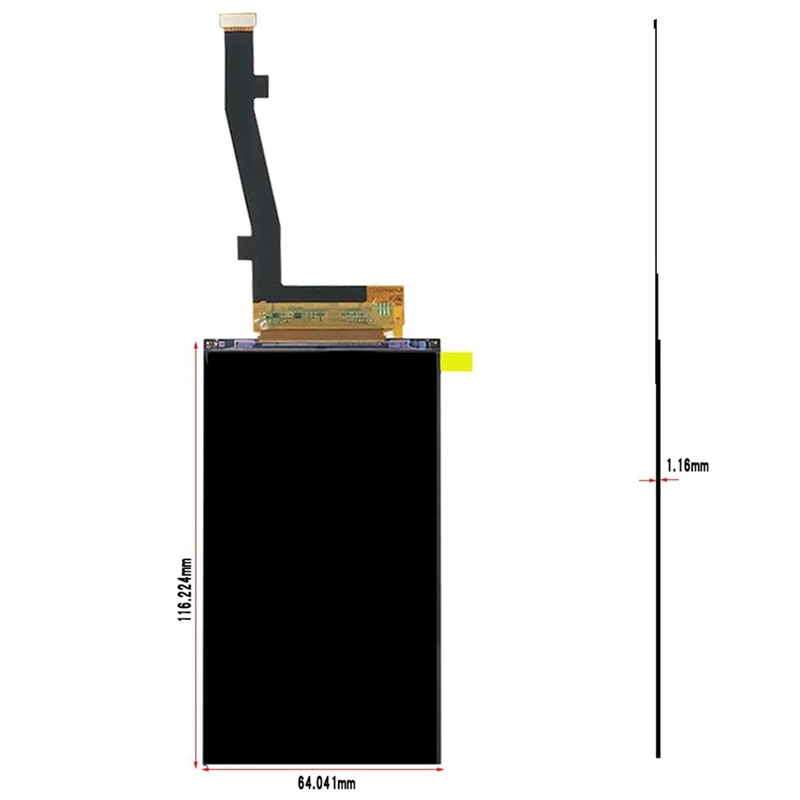  5.0 ġ 2K ũ, 1080x1920 HD LCD ÷ ũ, LQ050T1SX05, 1 