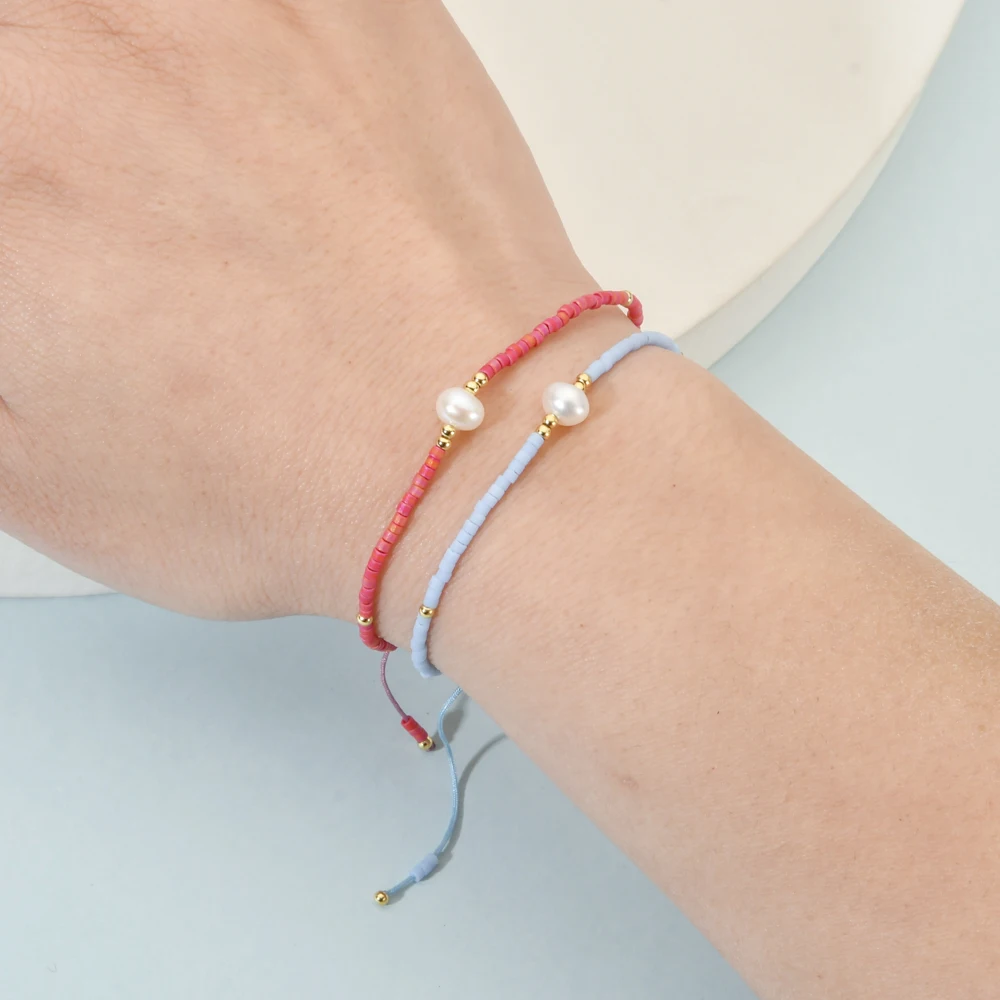 ZMZY Fashion Jewelry Women Bracelet Freshwater Pearl Miyuki