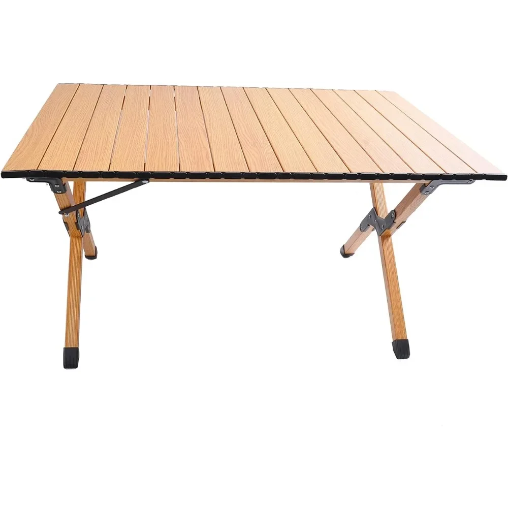 

Складной деревянный стол для дома и улицы, переносной стол для пикников, кемпинга, пляжа, патио, кухни, гостиной